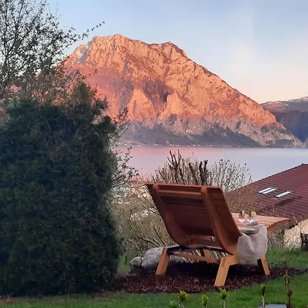 Daire Gallery - Terrasse Mit Seeblick Und Garten Altmünster