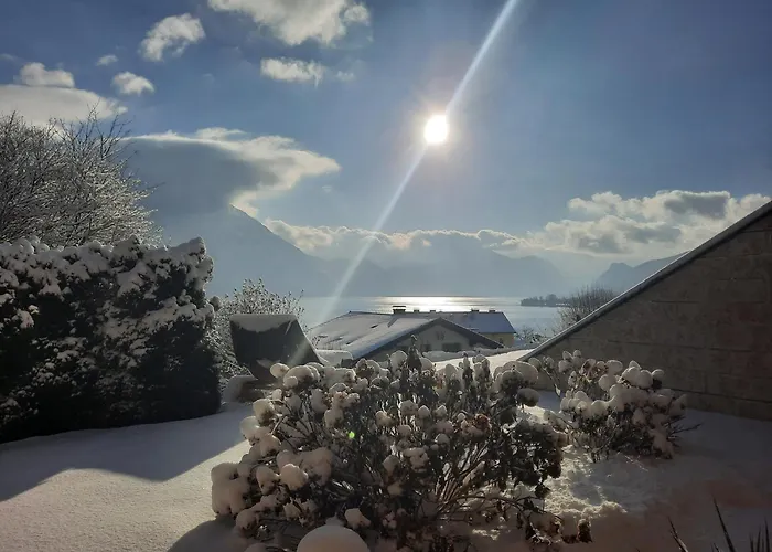 شقة Gallery - Terrasse Mit Seeblick Und Garten Altmünster