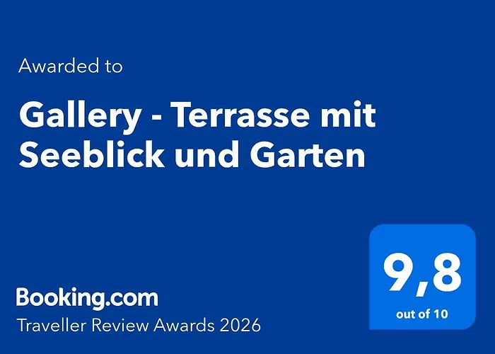شقة Gallery - Terrasse Mit Seeblick Und Garten